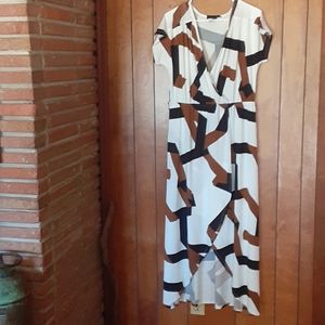 Venus Womens Split Front Dress 1X